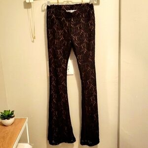 Lovers + Friends | Lace Flare Pants